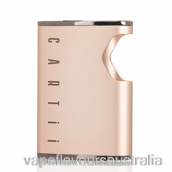 Vape Nicotine Australia DAZZLEAF Cartii 2 in 1 Twist 510 Thread Battery Gold
